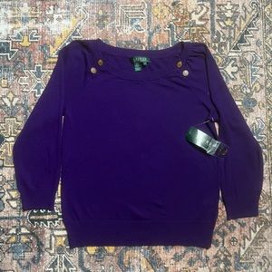 Purple Women’s Ralph Lauren Sweater